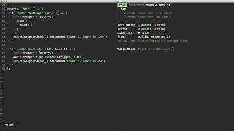 [Testing Vue 3 apps] 1.6 - nextTick shorthand
