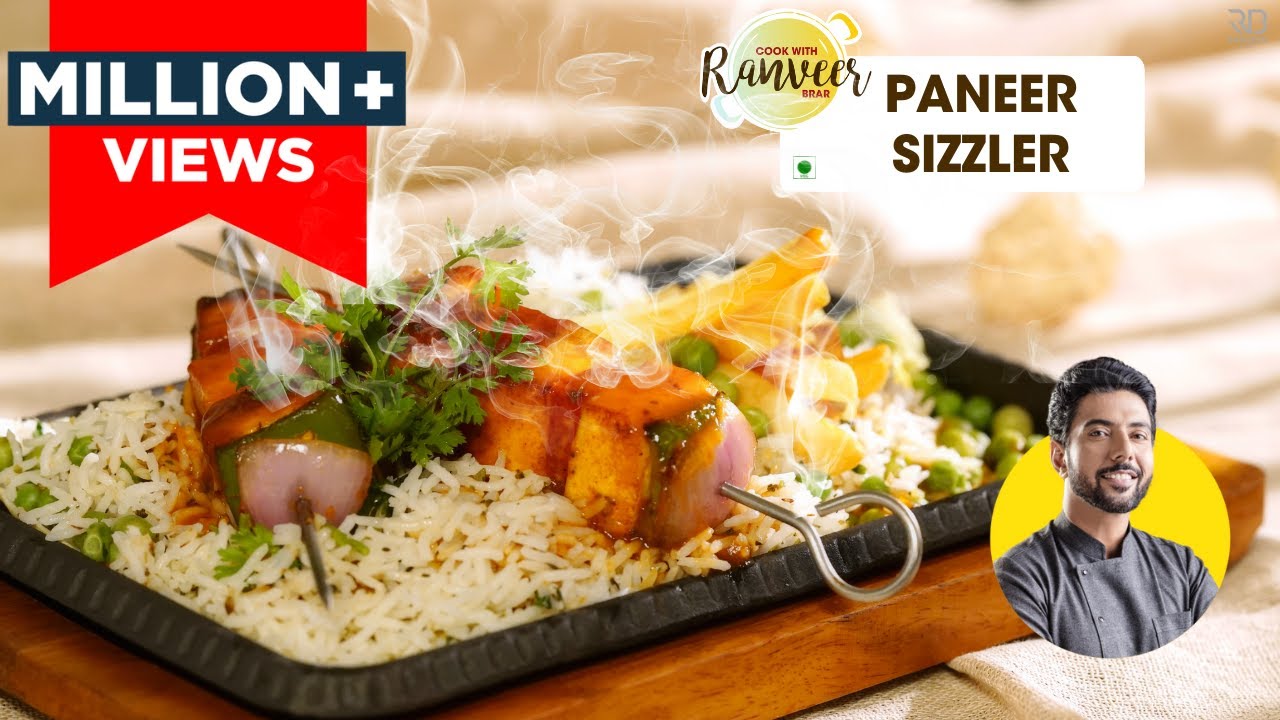 Easy Paneer Sizzler At Home