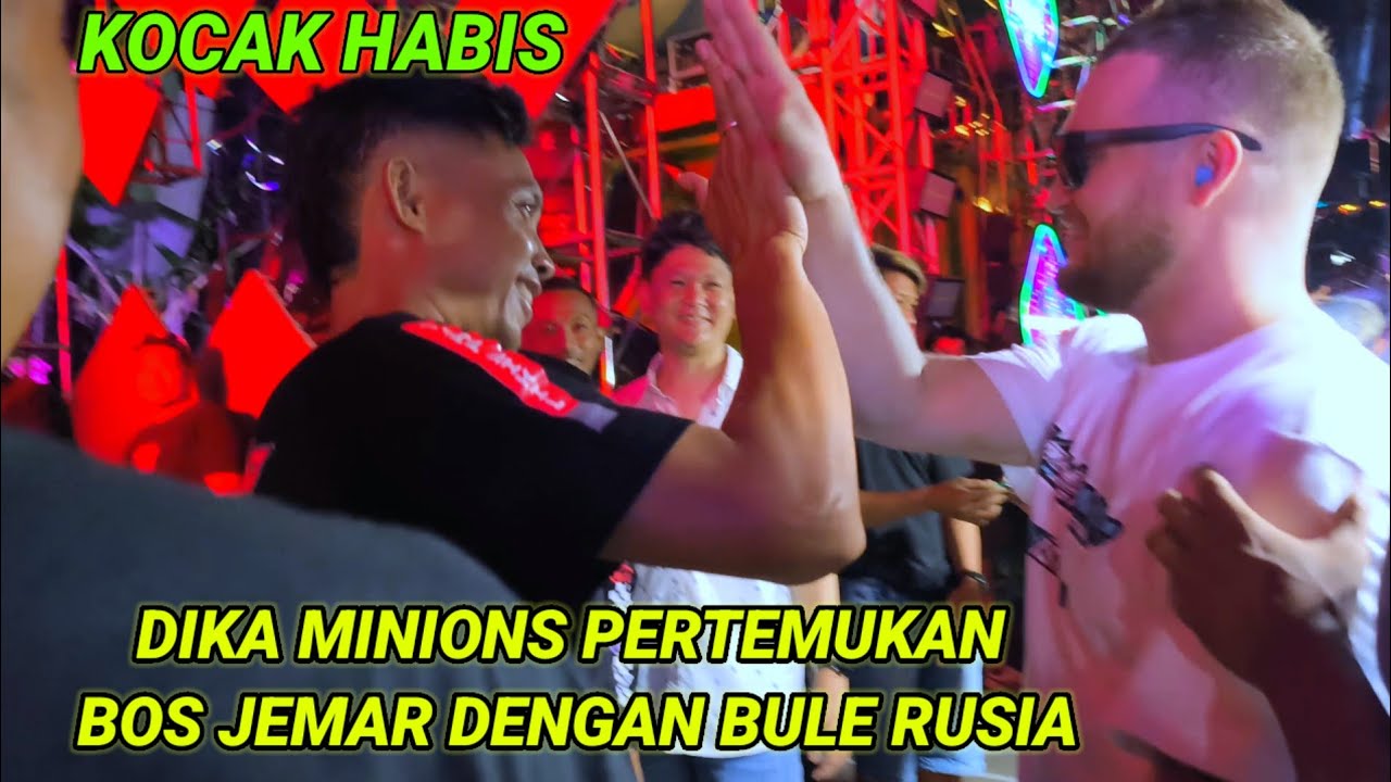 Bos jemar tenyata bisa bahasa rusia,saat ketemu mereka ngobrol dengan asik, terimakasih bos minions 