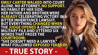 No Lawyer You’re Finished,’ My Brother Mocked Me in Court—Then the Judge Opened My Military File
