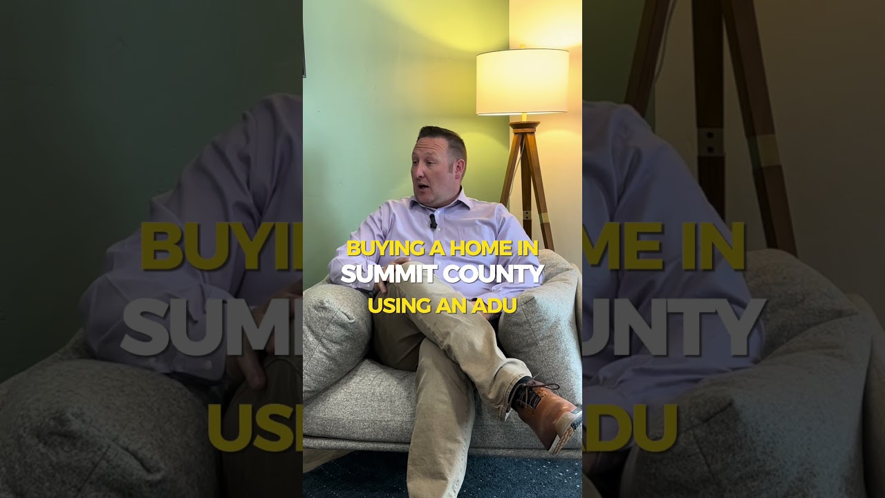 Are you looking or know someone who is trying to buy a home in Summit County using an ADU?