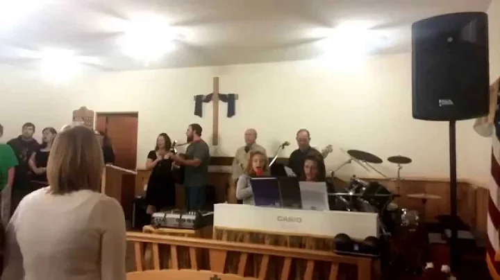 Nataley singing I'll Fly Away at Ellett Valley PCH
