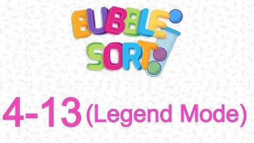 Bubble Sort Level 4-13 [SOLUTION]