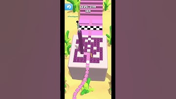 Gameplay top mobile games Relaxing n satisfying game iOS/ANDROID Stacky Dash  #shorts Level 2119