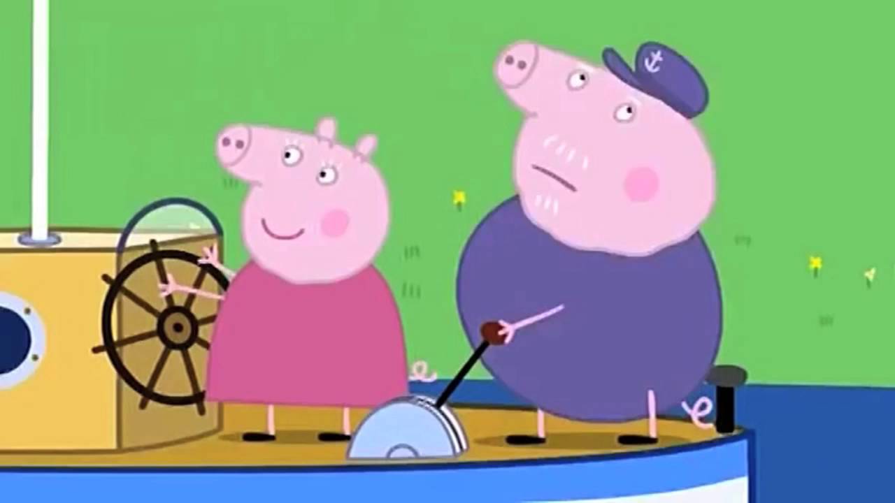 Peppa Pig Grandpa Cochon Bateau de bain