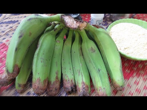 raw-banana-bajji-recipe---valaikai-bajji-recipe-/-indian-village-cooking-/-best-indian-village-food