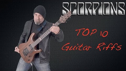 Scorpions Top 10 (Guitar Riffs)
