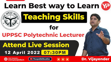 Best Way to Learn Teaching Skills for UPPSC Lecturer | Prepare UPPSC Polytechnic Lecturer Interviews