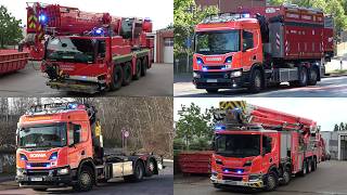 [FEUERWEHRKRAN, DOPPEL TMF & MEHR!] - Einsatzfahrten Technik und Umweltschutzwache Feuerwehr Hamburg