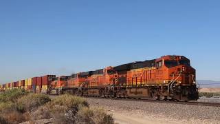BNSF Compilation 268 Giant Train Video Anything & Everything on the Cajon & Needles Sub 2021-2026