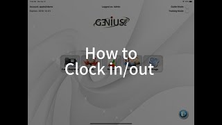 Clock in/out | GENIUS POS