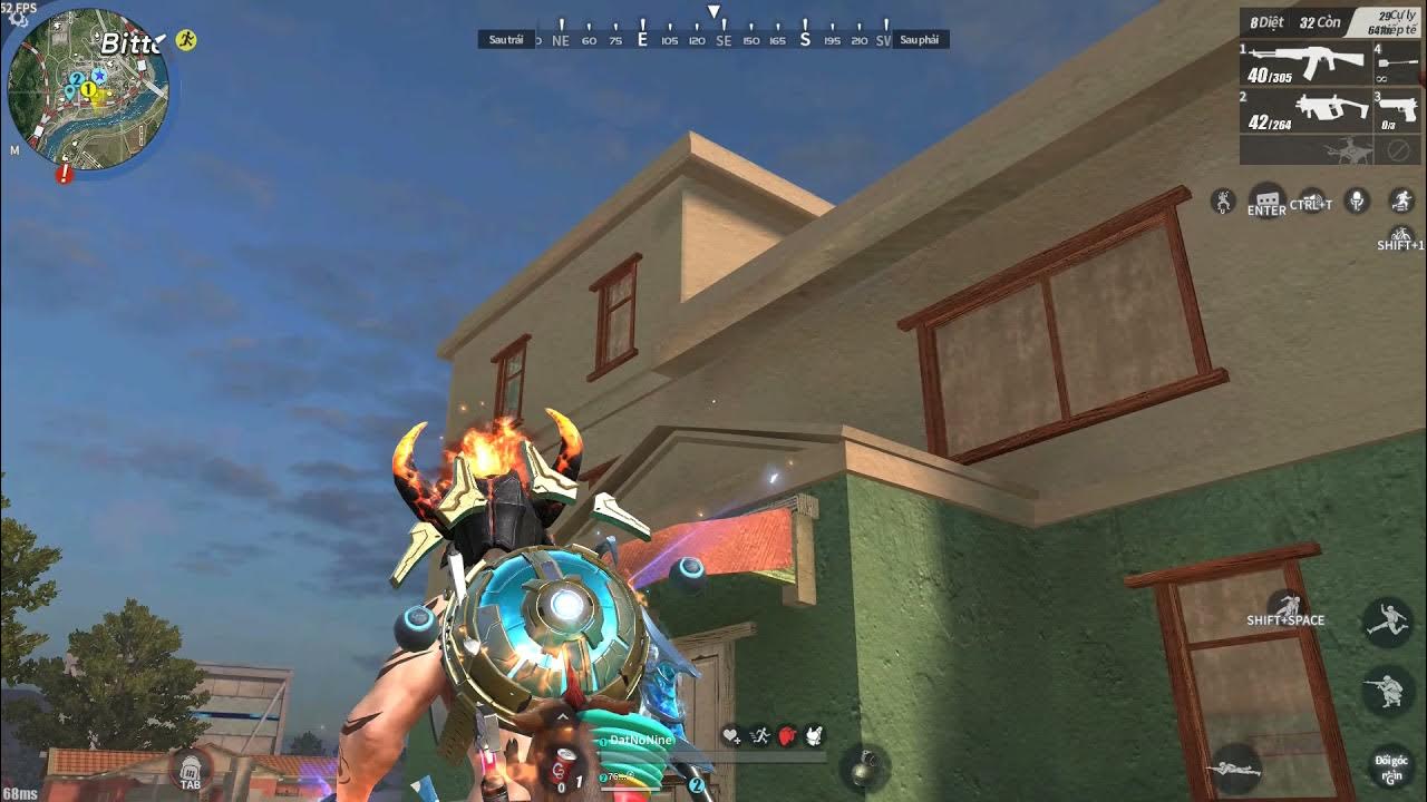 Rules of Survival Top 1 20 kill khu vực Bitter Lake. (ROS Top 1 20