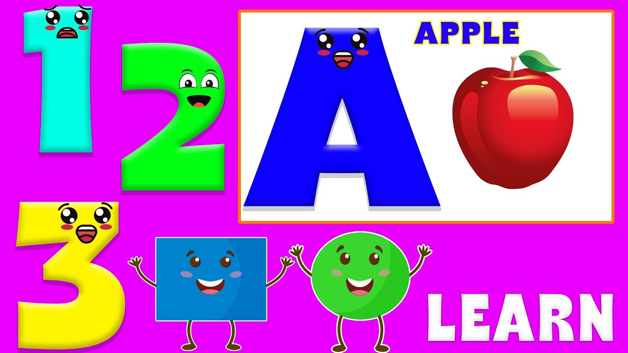 A For Apple B For Baby | Alphabet Phonics Song Video for Kids | Abc ...