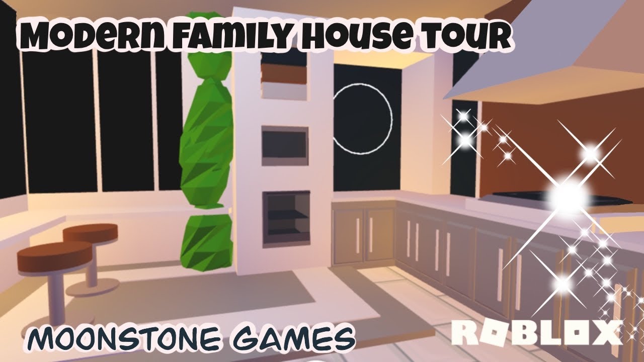 Adopt Me Modern Family House Tour Adopt Me Modern House Roblox Aesthetic Home Youtube - roblox modern house touring