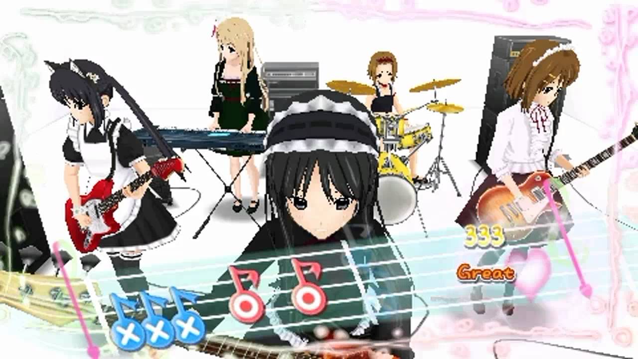 PSP【K-ON!】 | Don't Say "Lazy" HARD Perfect | Yui