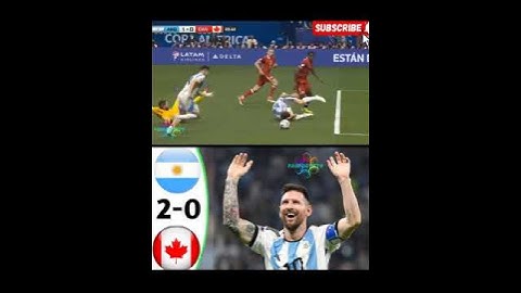 ARGENTINA 2-0 CANADÁ | HIGHLIGHTS | CONMEBOL COPA AMÉRICA USA 2024™ #argentina #canadá #canadá
