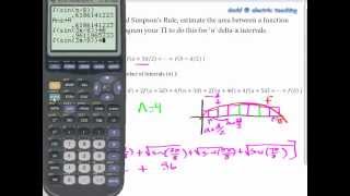 Calculus - TI Programming: Midpoint & Simpson's Rules Part 1