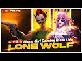 Alone Girl Gaming 💖 1vs1 With Subscribes Telugu Girl Livestream Freefiremax #alonegirl