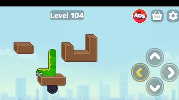 Snake Puzzle  All Levels 101 - 110 Slither to Eat