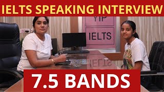 IELTS Speaking Interview 7.5 Bands