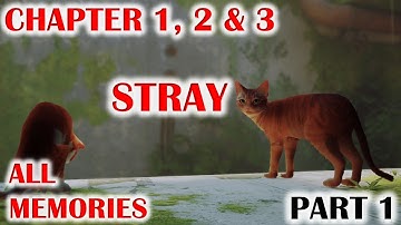 STRAY PS5 - Part 1 - Chapters || Inside the Wall, Dead City & The Flat - Full Gameplay Walkthrough