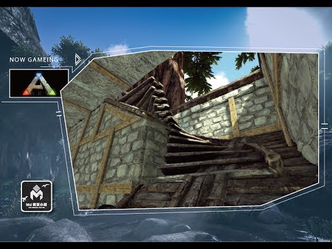 Md Ark Survival Evolved 方舟生存進化 建築教學 螺旋樓梯小技巧 Youtube