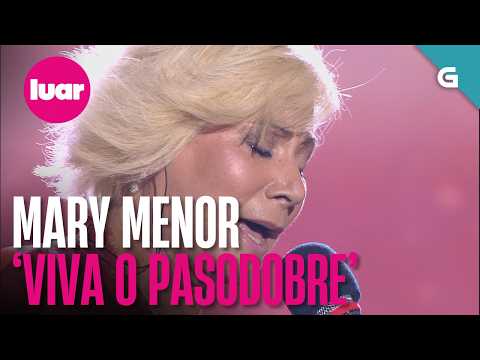 MARY MENOR, from OURENSE, performs 'Viva o pasodobre' | LUAR