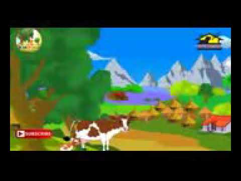 Cow and Tiger story Kids animation story - YouTube