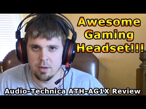 Awesome Gaming Headset!!! | Audio-Technica ATH-AG1X Gaming Headset Review Skit