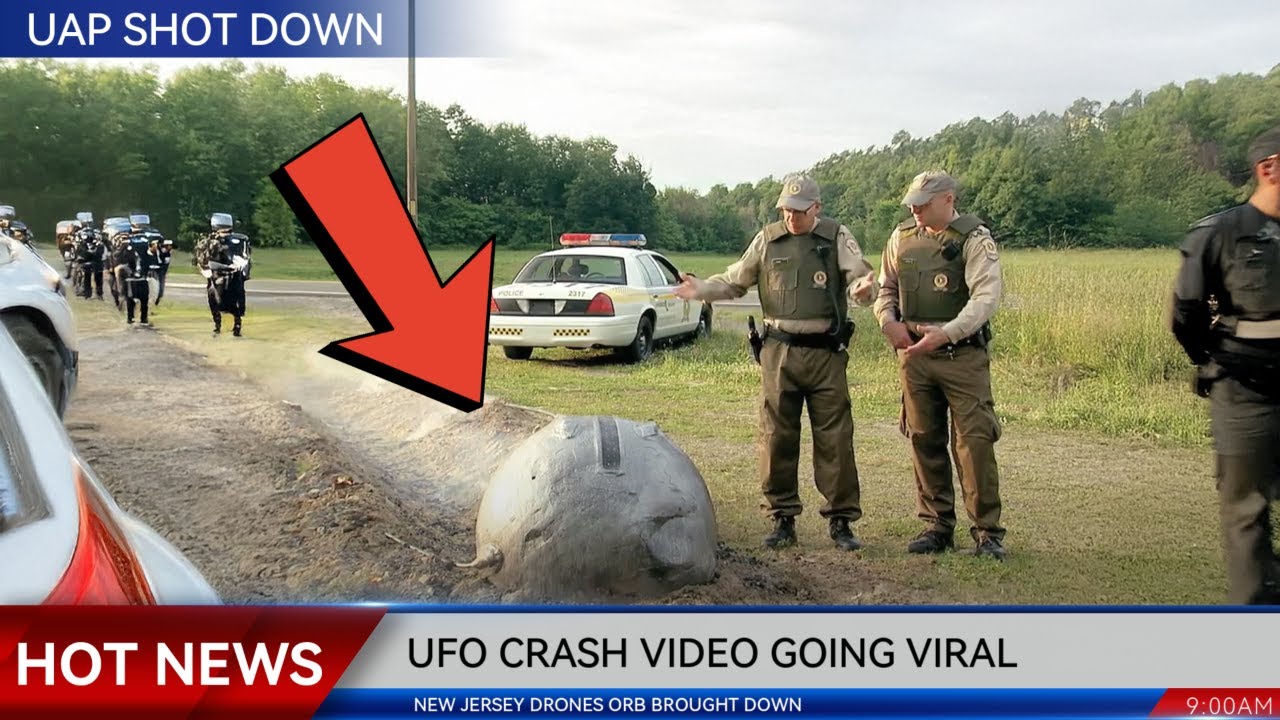UFO getting Shot Down leak footage ❗❗😨 - Alien UFO Drones New Jersey, Creepy TikToks & Scary Videos