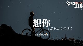 董唧唧/何村猪 - 想你（我和你的关系）『我和你的关系 问你是否愿意，隔着遥远距离 我为你着迷。』【動態歌詞Lyrics】2024 熱門歌曲 |2024 新歌推送 |抖音十大熱門歌曲