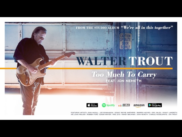 Walter Trout - Too Much To Carry