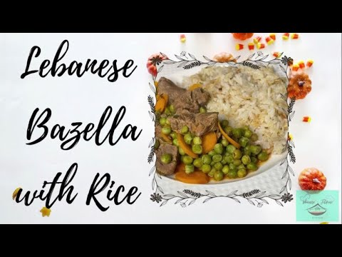Lebanese Bazella with Riz (Lebanese Pea Stew with Rice) - YouTube