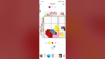 Nonogram Color - Level 332 Hard  #nonogram​​​ #nonogramlevel​​​ #nonogramcolor​​​