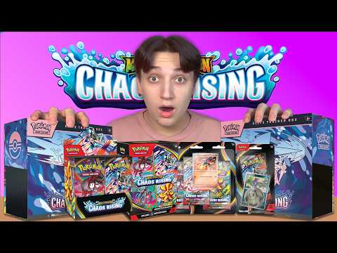 I Opened EVERY Chaos Rising Product.. (Worth It?)
