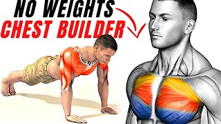 ازاى تبنى عضلات صدر بدون اوزان  How To Build Chest Muscle With Push Ups No Weight