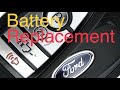 How to Replace Key FOB Battery FORD - asmr