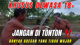 DAGELAN JOWO ‼️ ARTIS NDESO MANDI DI KEBUN || SIKAT CUCI DAN BATU JADI PENGGOSOK BADAN