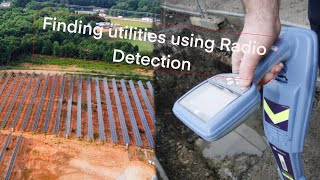 How to locate utilities using Radio Detection