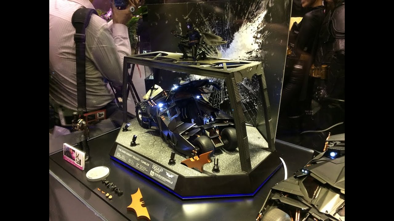 SOAP STUDIO 1/12 バットマン　ダークナイト　RC バットモービル Soap Studio 1/12 RC Batmobile Tumbler DX Pack Batman The
