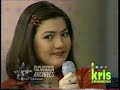 Today with Kris Aquino: Carmina Villarroel, Gladys Reyes, Princess Punzalan [1999]