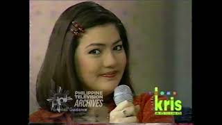 Today with Kris Aquino: Carmina Villarroel, Gladys Reyes, Princess Punzalan [1999]