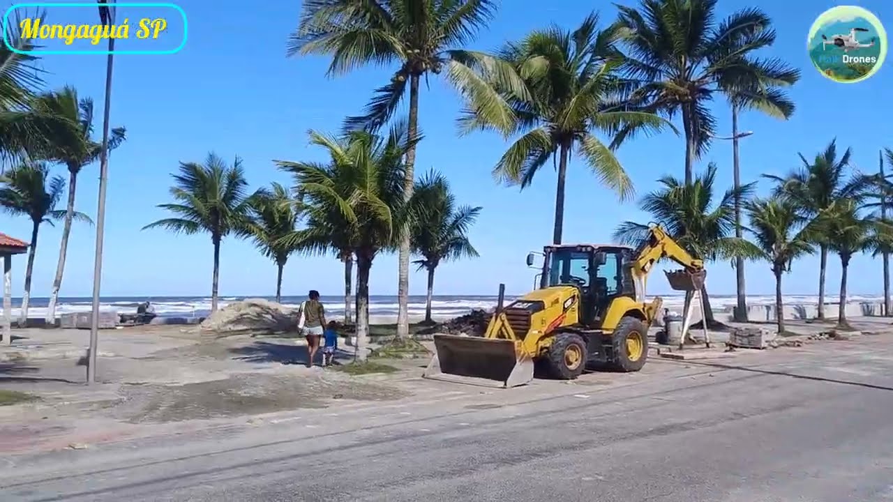 Notícias de Mongaguá litoral sul sp bairro Itaóca 😘☀️🏖️😎🤓👍🥶