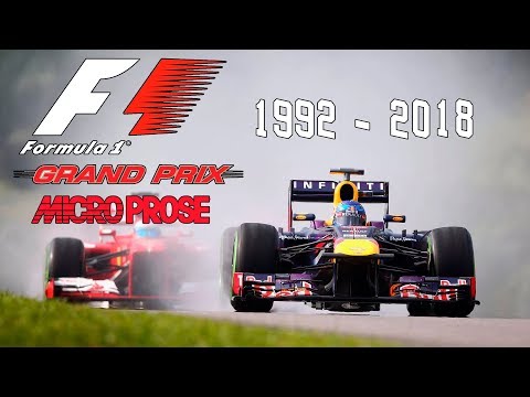 История / Эволюция F1 Grand Prix от Microprose
