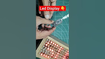 How to Make Pixel Led Display Board | led display board | #shorts, #shortsvideo, #ws2811