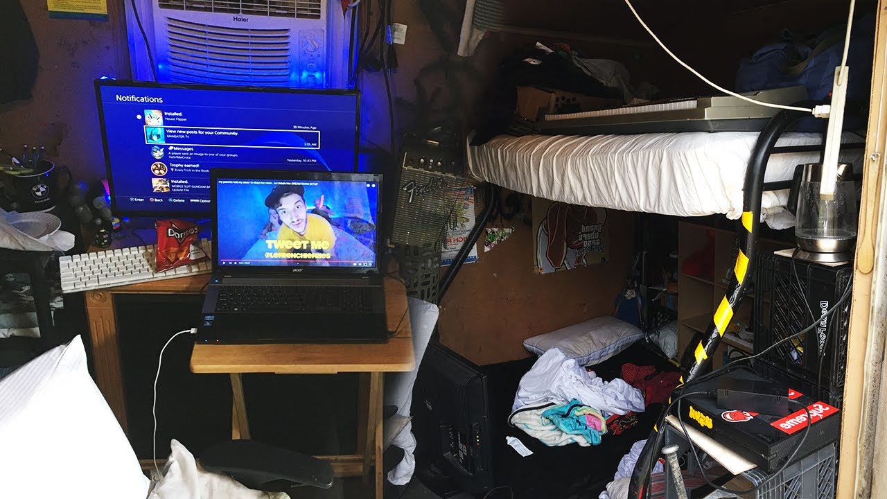 my subscriber lives in a shed..