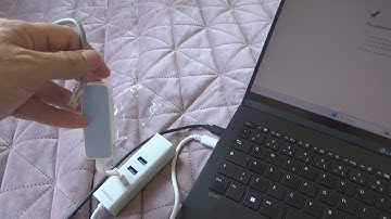 TP-Link UE200 USB to Ethernet Adapter USB 2.0 10/100 Mbps LAN Card Unboxing and Test