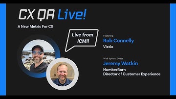 CX QA Live! E14 | Live from ICMI, Introducing ASAT—the Agent Satisfaction metric