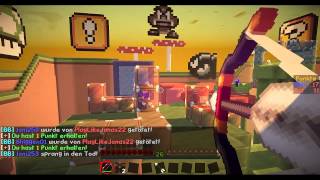 Lets Play Minecraft Bow Bash Player of the Game *.*