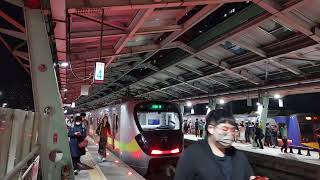20220314 1238次EMU900型區間車 汐科車站第二月台 列車離站 No.1238 Local train Xike station Platfrom2 Train approach（代打）
